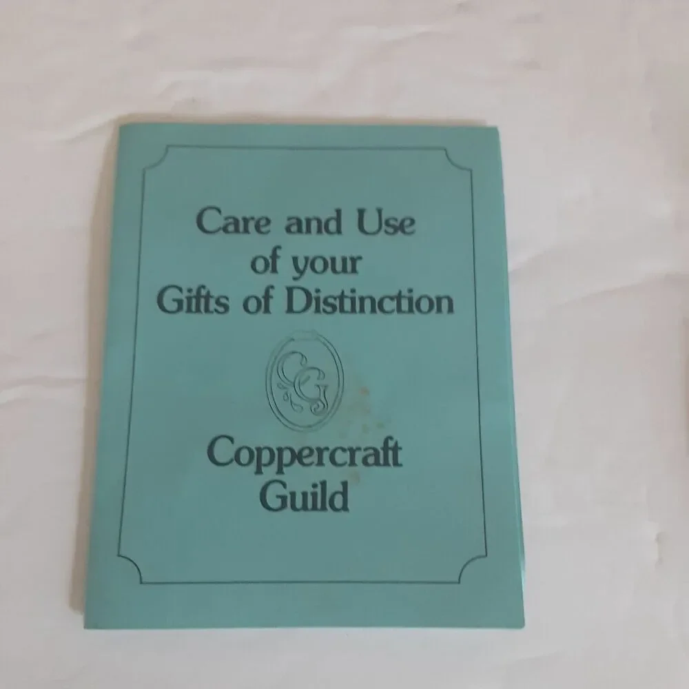 Vintage Coppercraft Guild Fondue Set Great Decor Or Practical Use 4pc